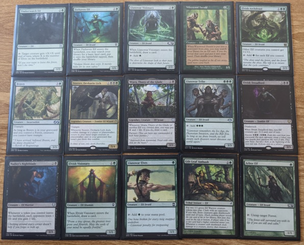 Lathril, Blade of the Elves - Elf EDH Deck (Custom 100 Card Commander Deck)
